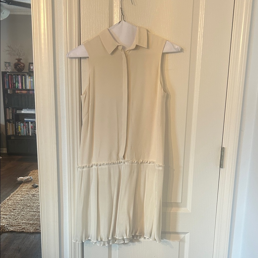 Erin Fetherston NWOT Cream Sleeveless Dress